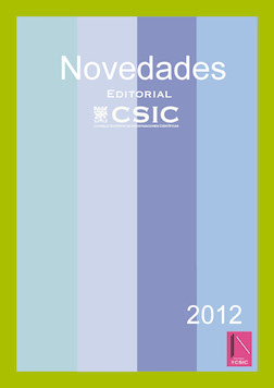 Catálogo Editorial CSIC 2012. Novedades