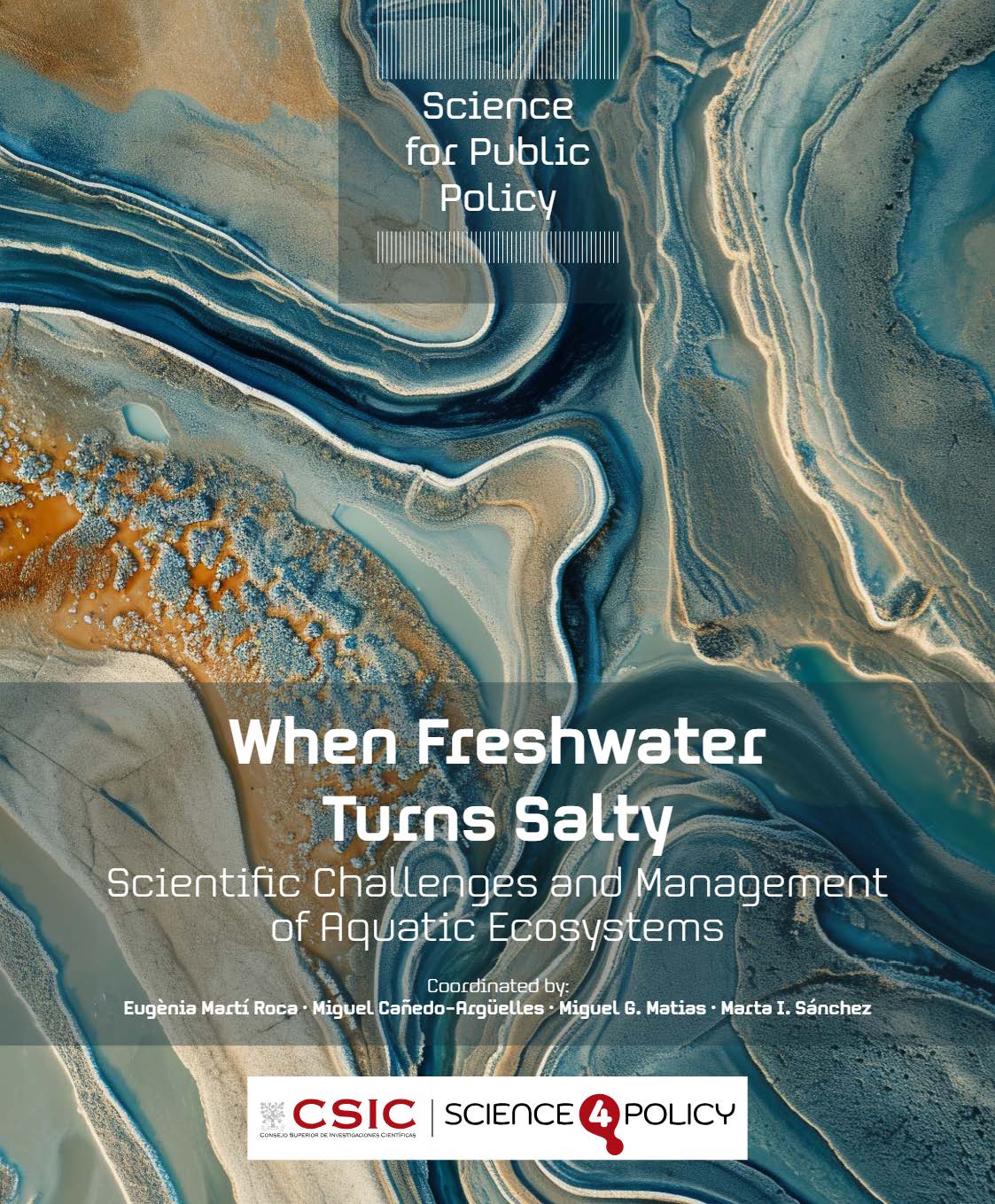 When freshwater turns salty : scientific challenges and management of aquatic ecosystems