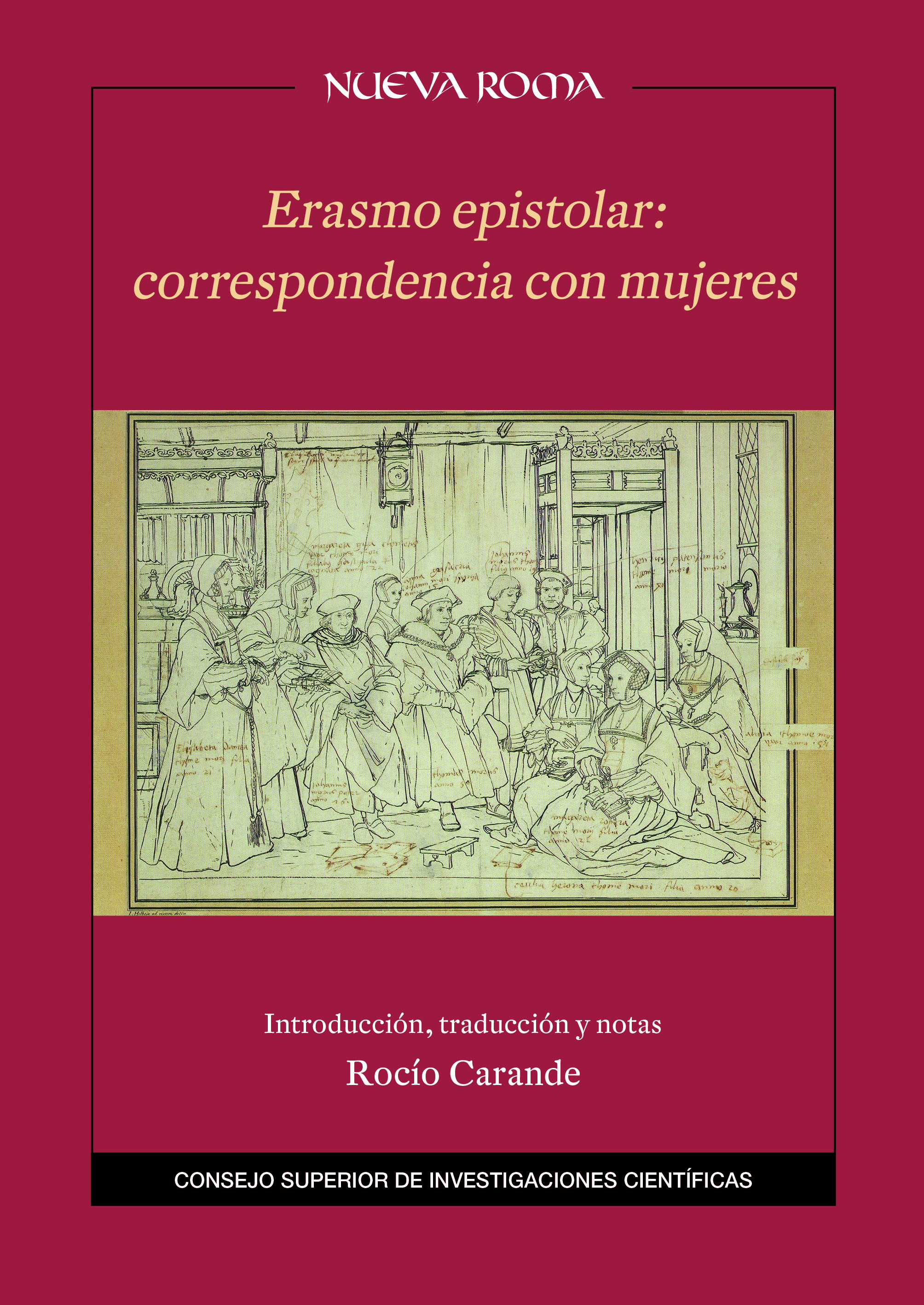 Erasmo epistolar : correspondencia con mujeres